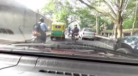 Biker Riding on Pavement is Caught Red Handed by Cops
