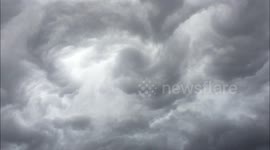 Scary storm clouds loom over Minnesota