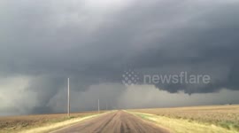 Dash-cam Footage of Tornadoes in Kansas