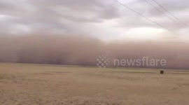 Massive sandstorm hits northern China