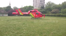 London Air Ambulance G-LNDN MD902 Start-Up and Take Off