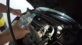 Engine oil funnel