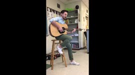 History teacher reveals his hidden talent to students