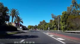 Driver carries straight on from a 'turn left only' lane