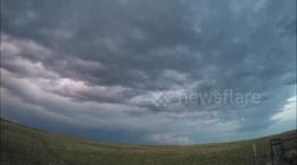Storm Cloud  Movement Time Lapse