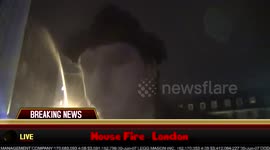 House Fire - London #ColdharbourLane #Fire