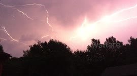 Fork Lightning thunderstorm UK