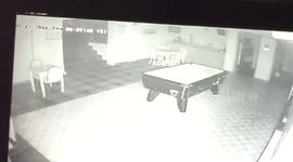 Mysterious orb appears on CCTV camera