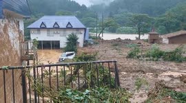Japan: Heavy Rains Hit Tohoku Region, Causing Flooding And Mudslides In Yamagata 2