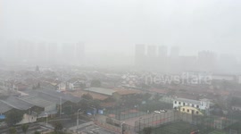 China: Rainstorm hit in Changzhou