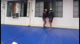 Rescue effort saves 5 dogs from flooded Quezon City home