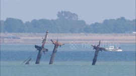 Concerns over Thames shipwreck SS Richard Montgomery's deterioration off Kent, UK