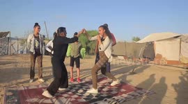 Palestinian female boxers cling to dreams