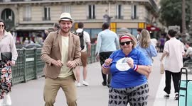 Yao in Paris: when world-renowned landmarks turned into sports venues...