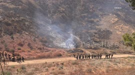 United States: Loma Linda 17 Acre Brush Fire