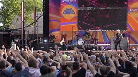USA: GMA Green Day concert