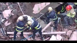 Maharashtra: 3-storey building collapses in Navi Mumbai's Shahbaz village; 2 rescued, 2 feared trapped