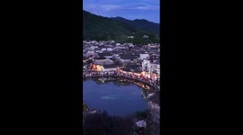 Vibrant music show in ancient village of China's Anhui