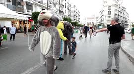 Car-free day event held to promote green transportation in Algiers