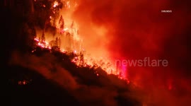United States: Kern County Borel Fire Destroys Town Of Havilah