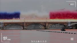 Olympic Games return to Paris with spectacular waterborne opening ceremony