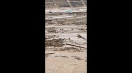 Floodwaters swept away the homes and belongings of hundreds of households