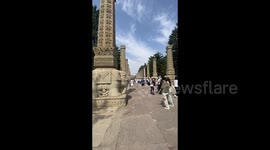 China: Yungang Grottoes in Datong