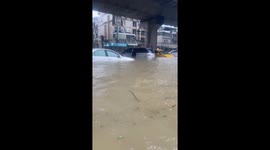 Typhoon Gaemi causes severe flooding in Fengshan District, Taiwan