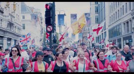 Thousands of Far-Right Protesters March in the Streets of London for Tommy Robinson's Rally For Freedom