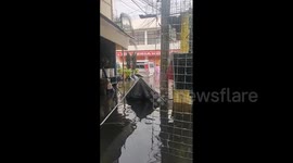Mexico: Flooding Hits Naucalpan, State Of Mexico After Heavy Rains 3