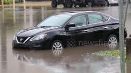 Flash Flood in Duval, Florida