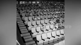 Stranger saves man choking on popcorn from laughing too hard in cinema