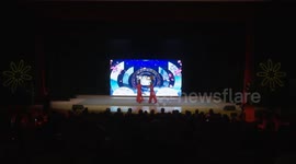 Chinese artists give dazzling performance at Jerash Festival in Jordan