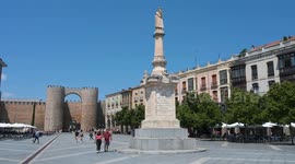 Spain: Enchanting Medieval City of Avila with UNESCO Heritage and Serene Beauty