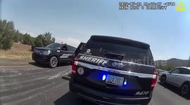 Sergeant rescues injured eagle from roadside in Arizona