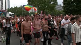 Germany: Hundreds of Thousands March in Berlin for 46th Christopher Street Day