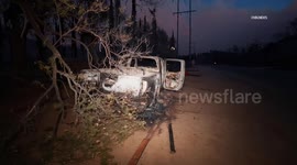 USA: Borel Fire Continues to Grow Structures Destroyed Part 2