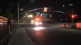 USA: Riverside County 25 Acre Brush Fire