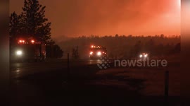 USA: Park Fire Engulfs Buildings, Forces Mass Evacuations Amid Intense Fire Behavior