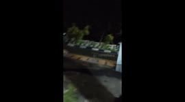The police and Brimob (special police) in Indonesia clashed, attacking each other using firearms, shots fired, making residents afraid