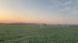 Light fog observed in Vickery, Ohio before dawn
