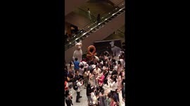 Catty night at Egyptian antiquities exhibition in Shanghai