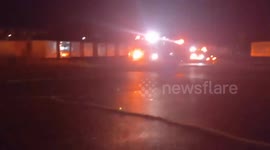 US: Massive Fire Engulfs Old Mill In Woonsocket, Rhode Island 2
