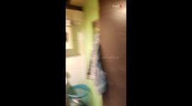 Siblings’ hair dryer prank ends with a powder explosion on dad’s face