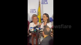 Venezuela: Corina Machado says opposition won Venezuelan elections