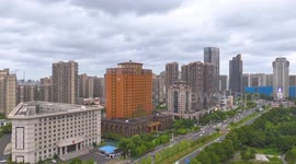 China: Urban Architecture Scenery in Huai'an