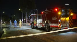 USA: Mid Wilshire Large Water Main Break