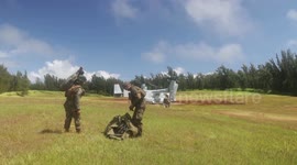 United States: 3d LLB conducts Helicopter Support Team training at Kahuku Training Area