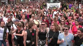 Germany: Hundreds of Thousands March in Berlin for 46th Christopher Street Day