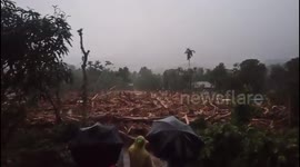 Wayanad landslides: Hundreds feared trapped in Kerala district Major landslide in Wayanad